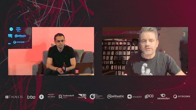 “Get your Sh*t straight!” Das ist Deutschlands SEO-TOP-Experte: Marcus Tandler Schahab Hosseiny und Marcus Tandler im Q&A Talk