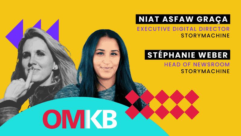 Niat Asfaw Graça und Stéphanie Weber, StoryMachine | Krisenkommunikation