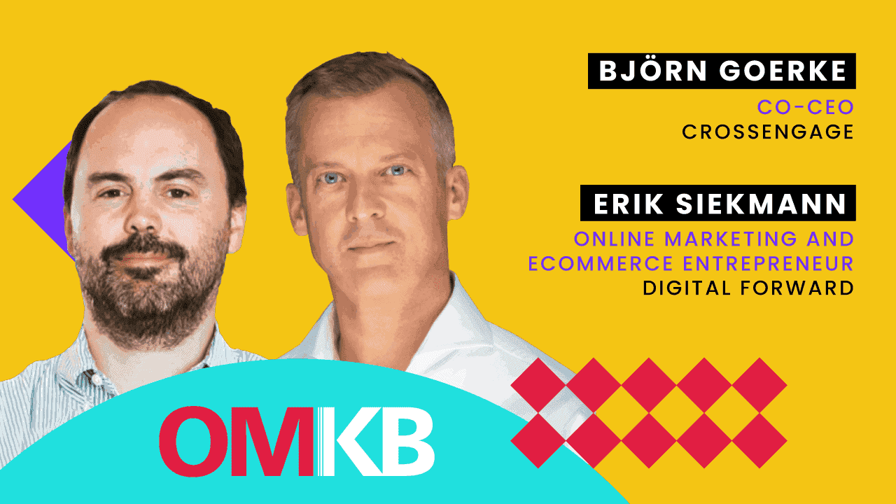 Björn Goerke, CrossEngage und Erik Siekmann, Digital Forward | Retention Marketing