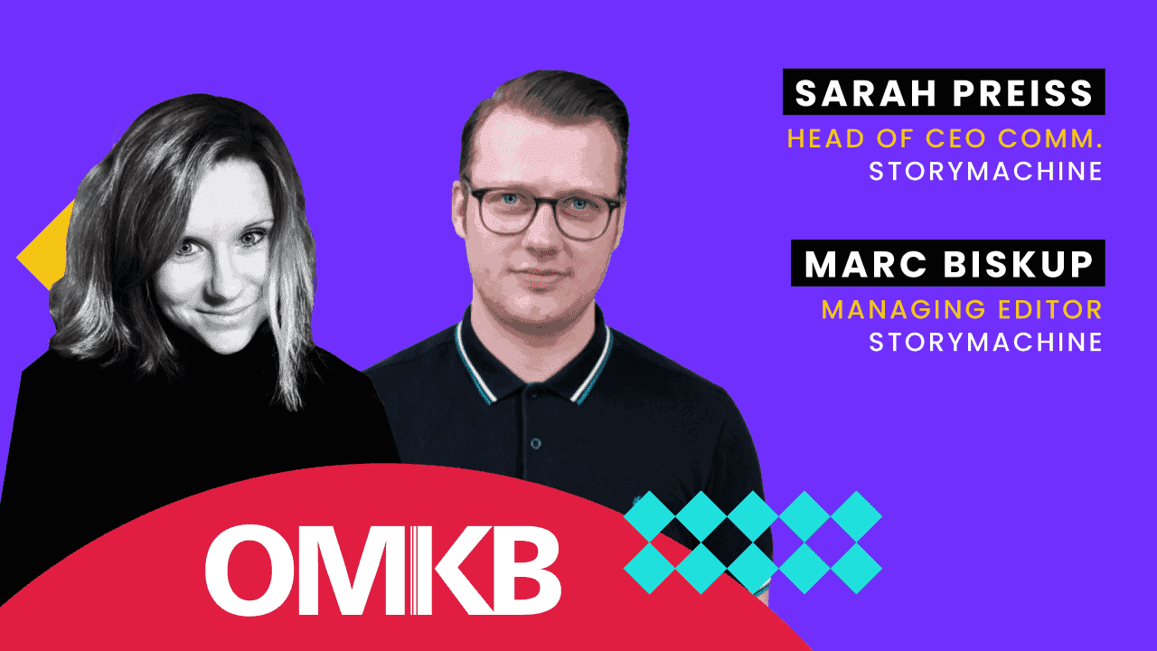Sarah Preiss und Marc Biskup | Storymachine | CEO Kommunikation