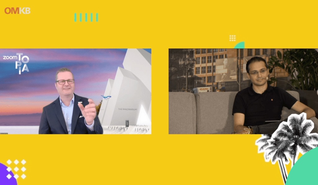 Peer Stemmler, Zoom mit Schahab Hosseiny auf der OMKB Summer Edition