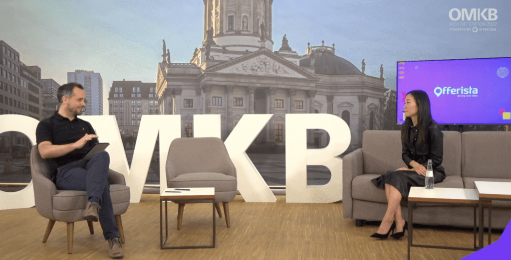 Saruul Krause-Jentsch und Mario Rose im Chat auf der OMKB