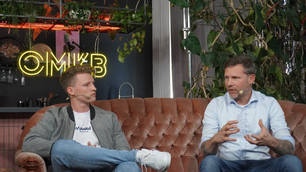 Jason Modemann und Andreas Rau auf der OMKB