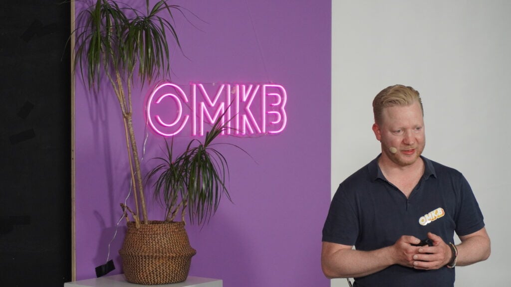 Norman Nielsen auf der OMKB