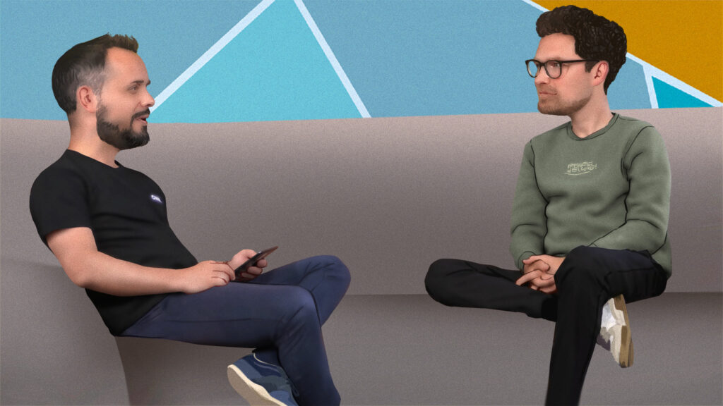 Jakob Berndt im Fireside-Chat auf der OMKB