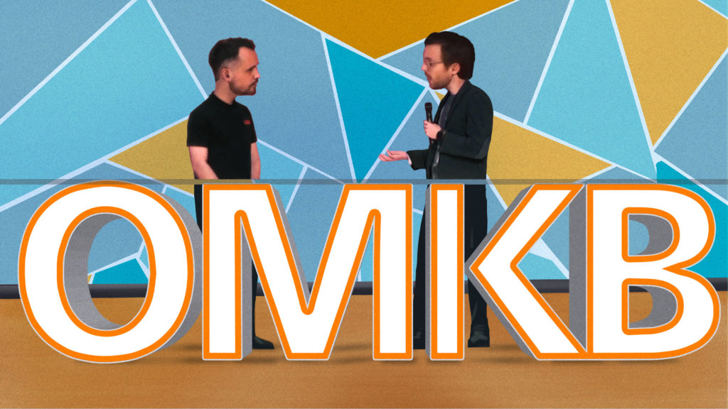 Thomas Peham von Storyblok auf der OMKB in Berlin