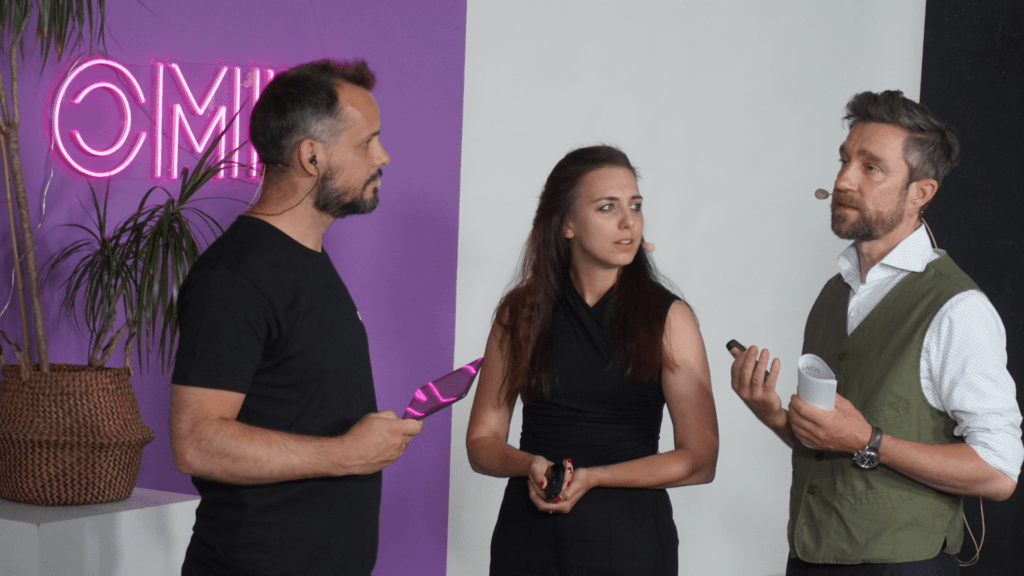 Sarah Mooslechner und Niels Klamma im OMKB-Talk mit Mario Rose