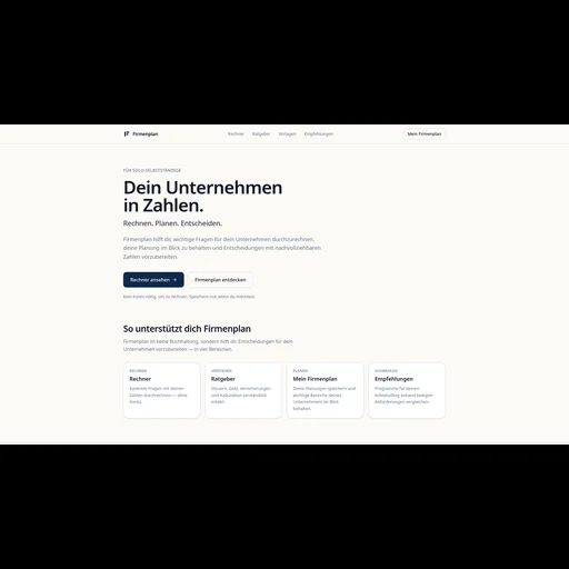 Firmenplan Logo