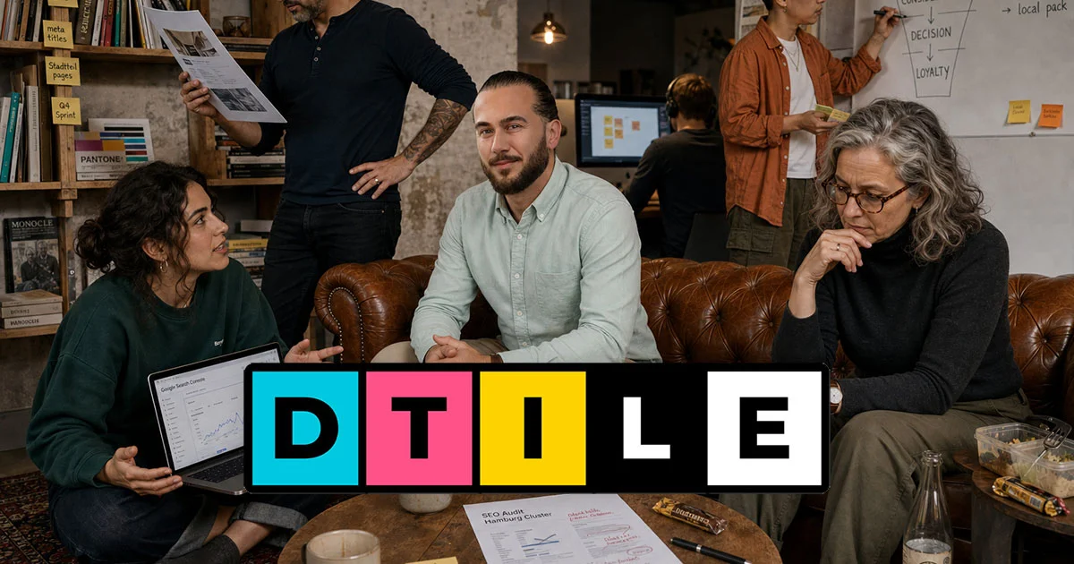 DTILE GmbH | Local SEO & Online Marketing Agentur Hamburg