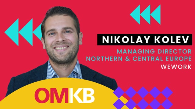 OMKB Q&A Talk mit WeWork's Nikolay Kolev