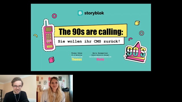 The 90s are calling: Sie wollen ihr CMS zurück!