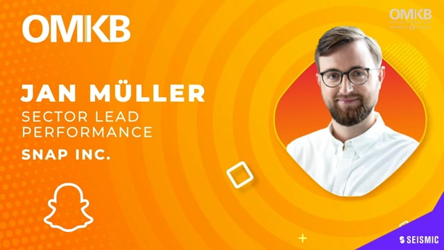 Vorschaubild zu 1:1 Fireside Chaat mit Snap Inc. Sector Lead Performance Jan Müller