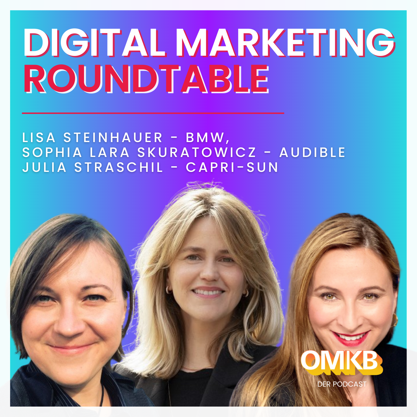 Cover von OMKI #23 Female Digital Marketing Roundtable mit BMW, Capri-Sun und Audible
